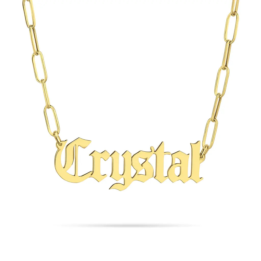 Siren's Script Name Necklace