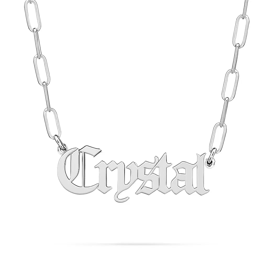 Siren's Script Name Necklace