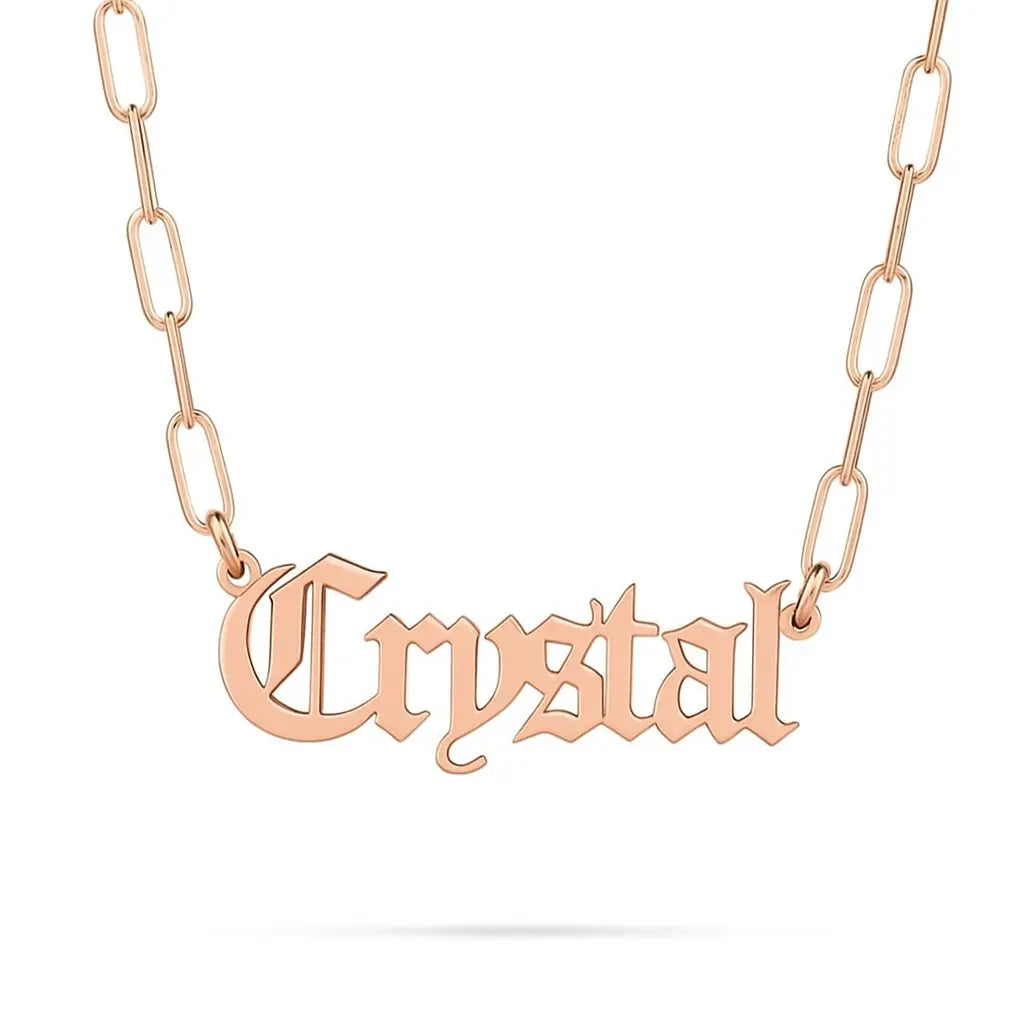 Siren's Script Name Necklace