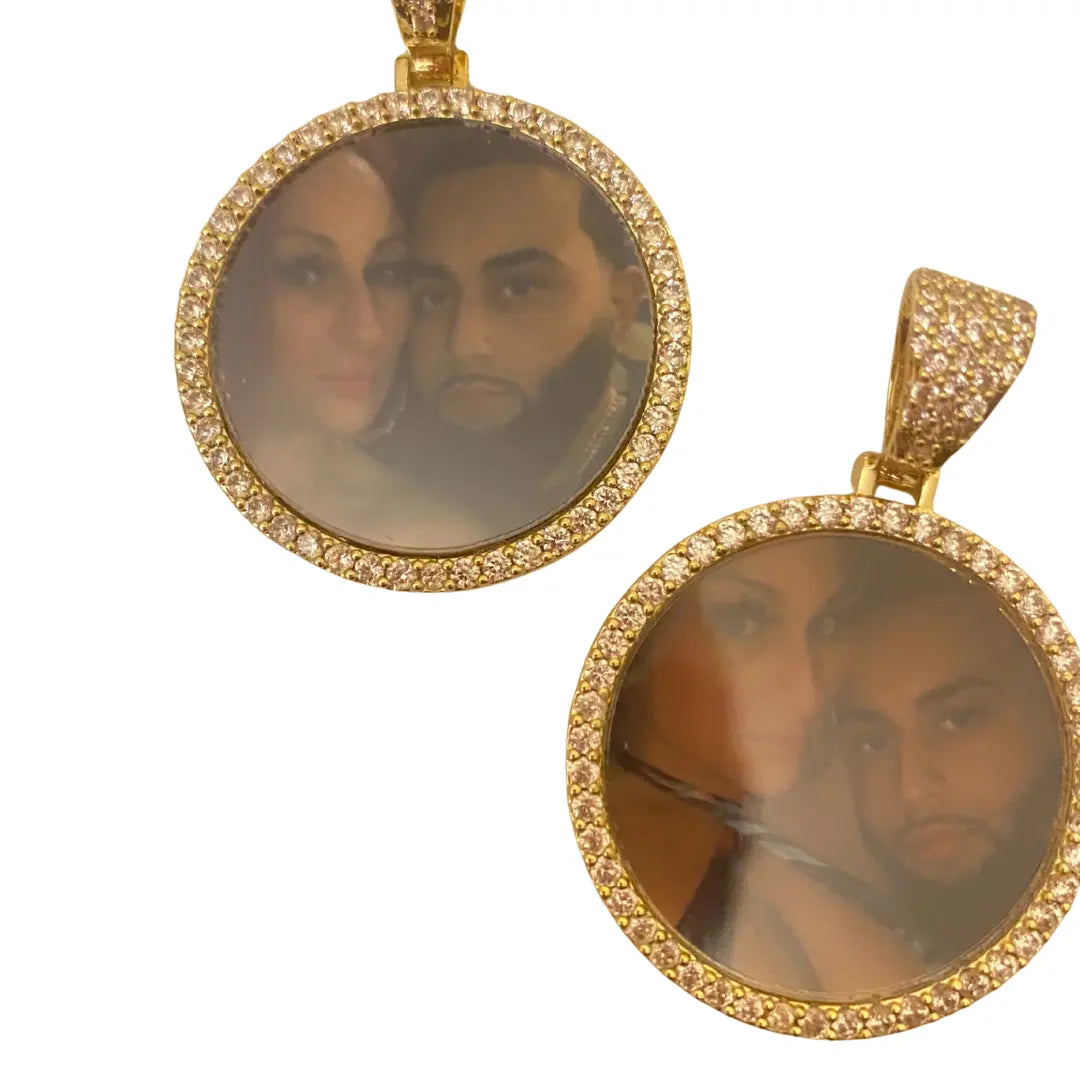 Circle Photo Pendant