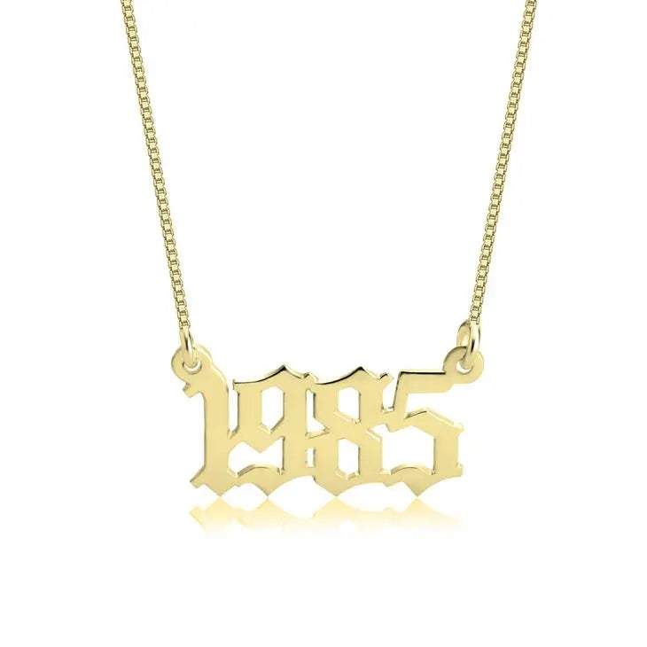 Golden Year Necklace