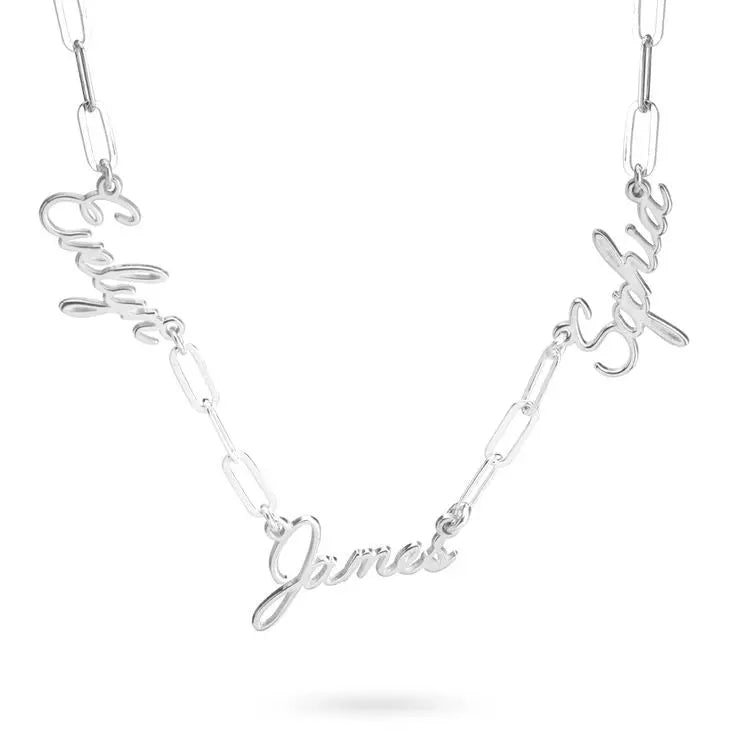 Linked By Love Name Necklace
